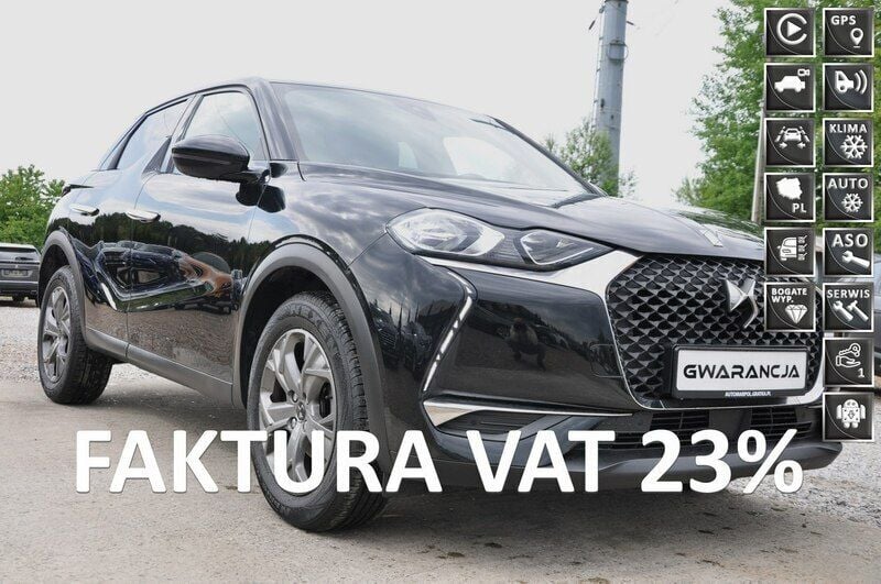 Czarny Używany 2022 DS Automobiles DS3 Crossback SUV | 66 800 zł - Obraz 1/4