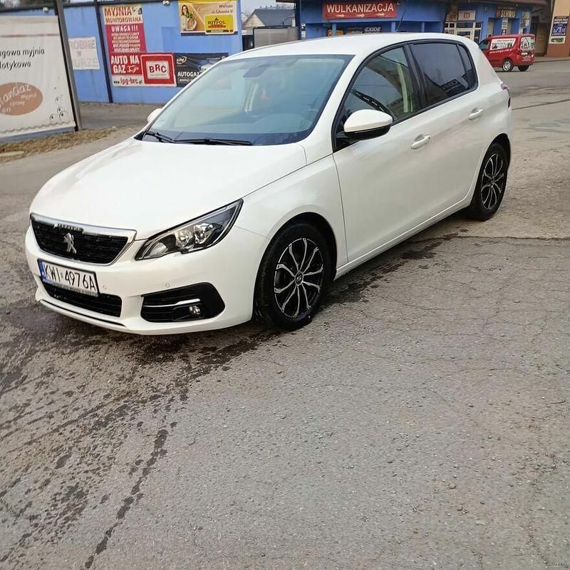 Biały Używany 2019 Peugeot 308 Hatchback | 30 999 zł (Super Cena) - Obraz 1/4