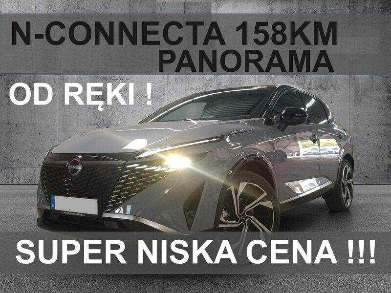 Szary Nowe 2024 Nissan Qashqai N-Connecta SUV | 141 400 zł (Dość drogi) - Obraz 1/4