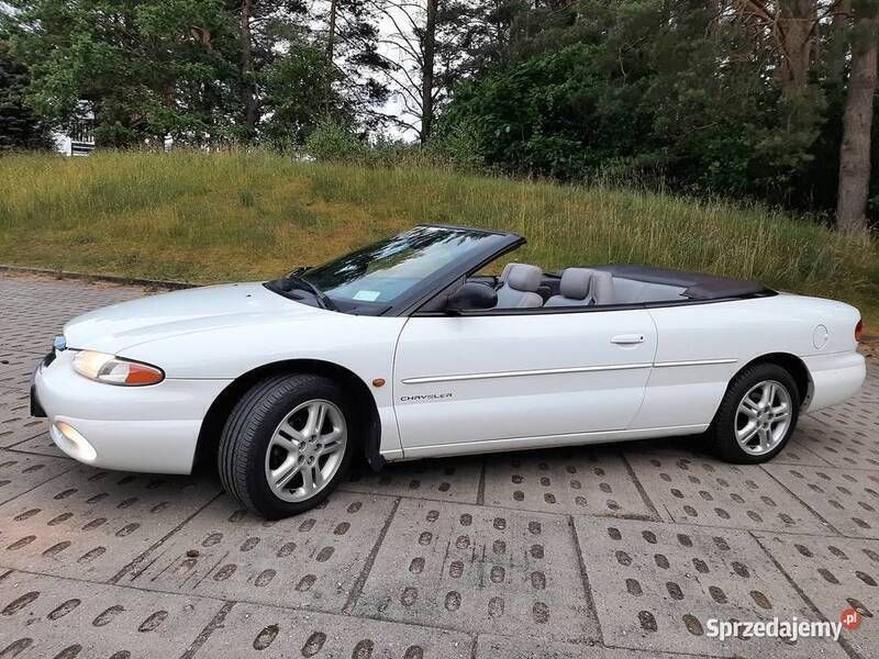 Biały Używany 1997 Chrysler Stratus Kabriolet | 12 900 zł - Obraz 1/4