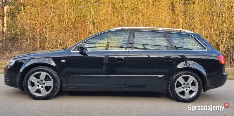 Czarny Używany 2007 Audi A4 S-Line Kombi | 22 900 zł (Dość drogi) - Obraz 1/4