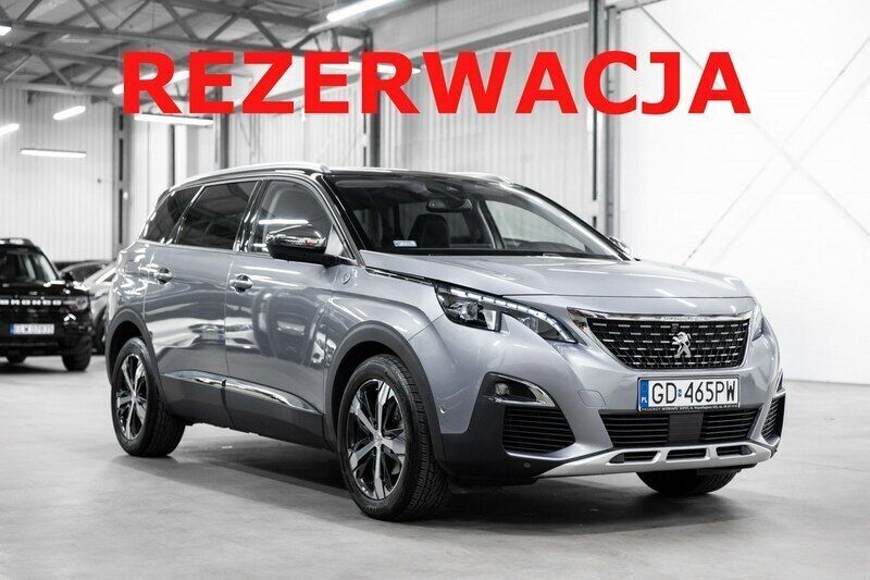 Srebrny Używany 2018 Peugeot 5008 Crossway Minivan | 142 350 zł - Obraz 1/4