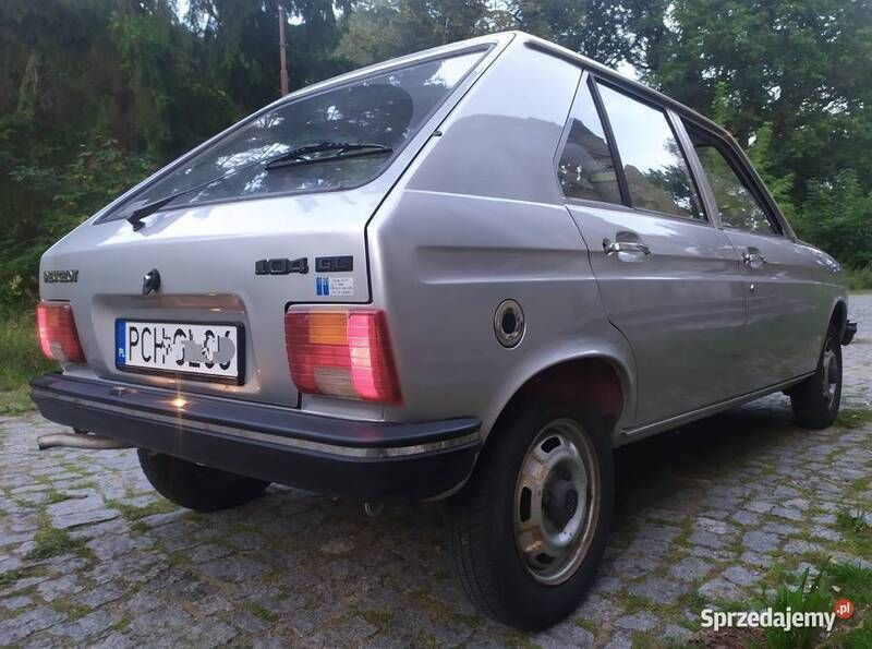 Używany Peugeot 104 1981 Srebrny Hatchback