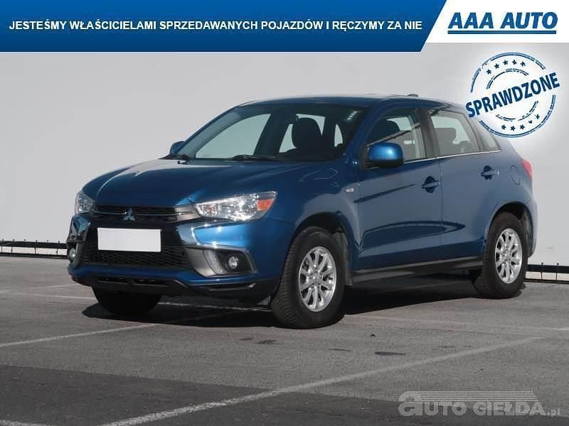 Używany Mitsubishi ASX 117 KM (86 kW) 2018 Błękitny SUV