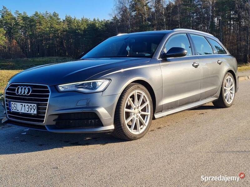 Grafitowy Używany 2017 Audi A6 S-Line Kombi | 80 000 zł (Uczciwa cena) - Obraz 1/4