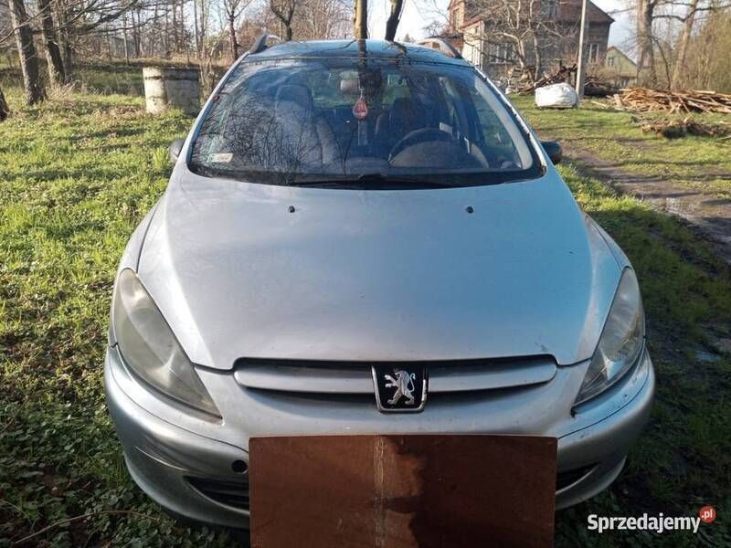 Srebrny Używany 2004 Peugeot 307 Kombi | 2470 zł - Obraz 1/3