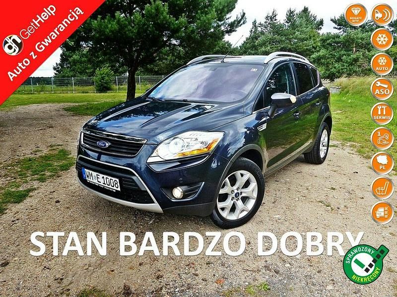 Niebieski Używany 2008 Ford Kuga Titanium SUV | 26 990 zł (Uczciwa cena) - Obraz 1/4