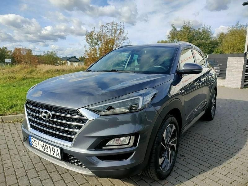 Szary (metalik) Używany 2020 Hyundai Tucson SUV | 87 999 zł (Uczciwa cena) - Obraz 1/4