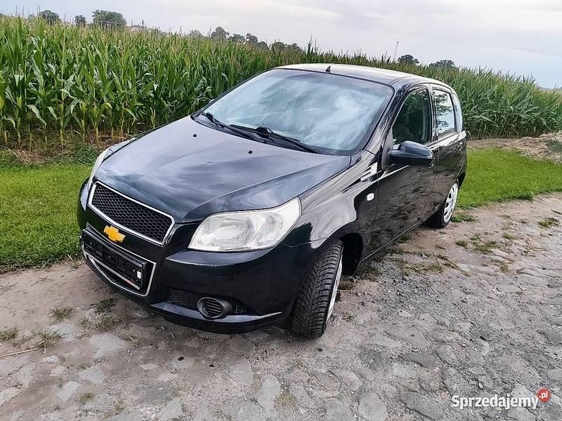 Czarny Używany 2009 Chevrolet Aveo Hatchback | 10 950 zł (Dość drogi) - Obraz 1/4