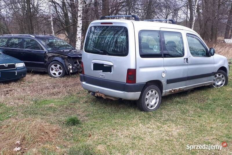 Używany Peugeot Partner 2007 Srebrny Minivan