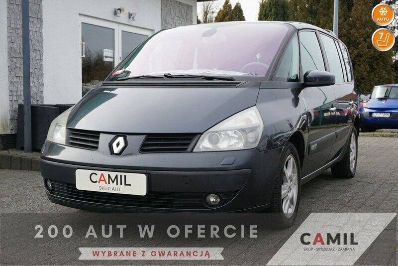 Szary (metalik) Używany 2005 Renault Espace Minivan | 2900 zł - Obraz 1/4