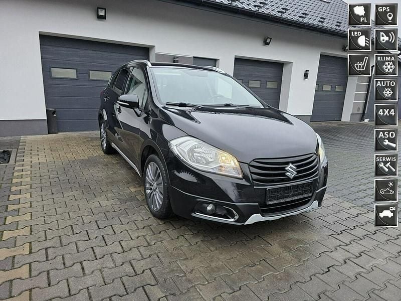 Czarny Używany 2014 Suzuki SX4 S-Cross SUV | 36 900 zł (Uczciwa cena) - Obraz 1/4