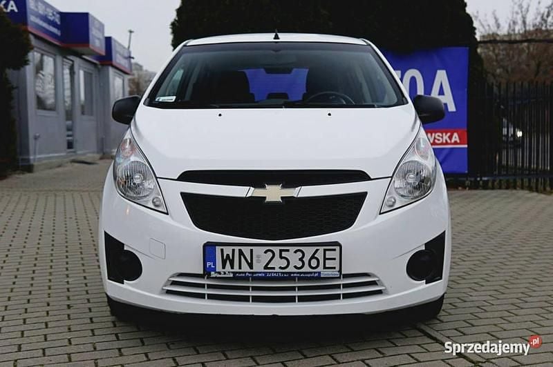Biały Używany 2011 Chevrolet Spark Hatchback | 12 900 zł (Uczciwa cena) - Obraz 1/4