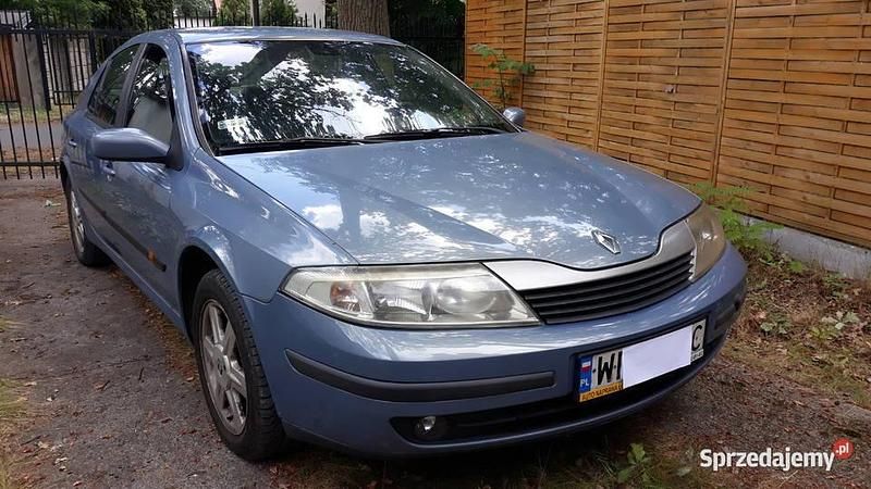 Grafitowy Używany 2004 Renault Laguna II Sedan/Limuzyna | 4500 zł (Dość drogi) - Obraz 1/4