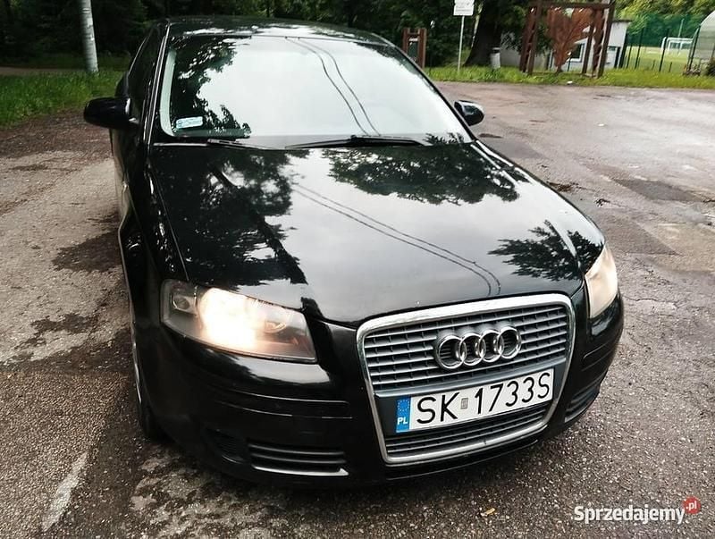 Czarny Używany 2006 Audi A3 Hatchback | 7555 zł (Dobra cena) - Obraz 1/4