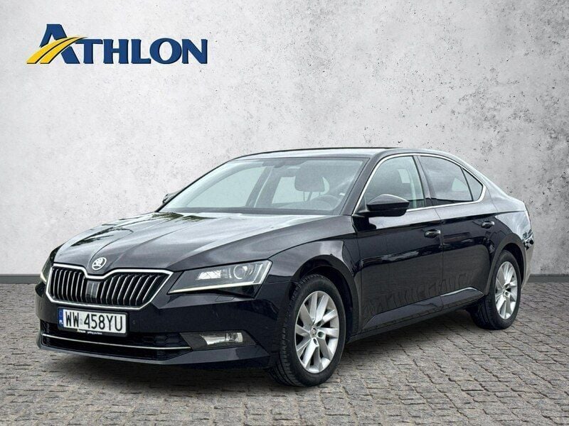Czarny (metalik) Używany 2019 Skoda Superb Sedan/Limuzyna | 67 200 zł (Super Cena) - Obraz 1/4