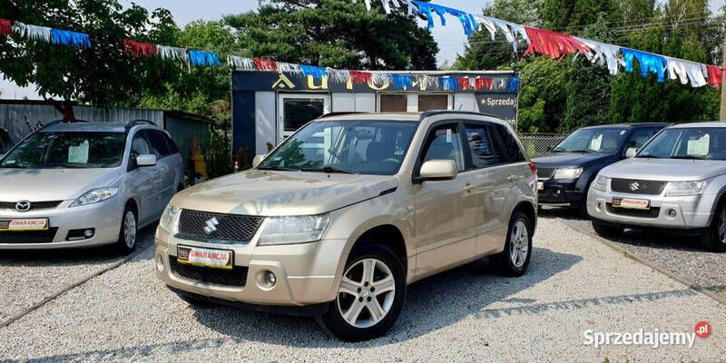 Złoty Używany 2006 Suzuki Grand Vitara SUV | 27 800 zł - Obraz 1/3