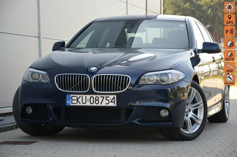 Granatowy Używany 2013 BMW 520 Sedan/Limuzyna | 55 900 zł (Uczciwa cena) - Obraz 1/4