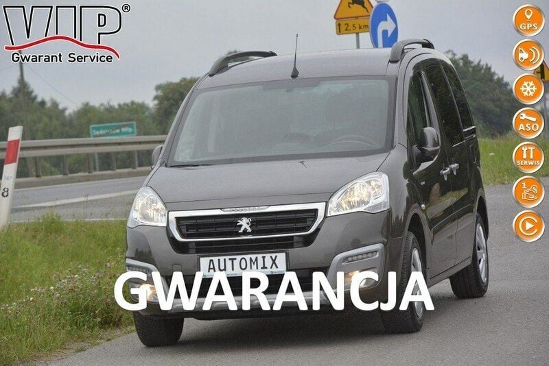 Brązowy Używany 2018 Peugeot Partner Minivan | 38 300 zł (Uczciwa cena) - Obraz 1/4