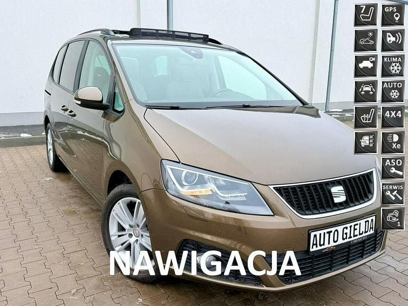 Brązowy Używany 2012 Seat Alhambra Minivan | 49 999 zł (Uczciwa cena) - Obraz 1/4