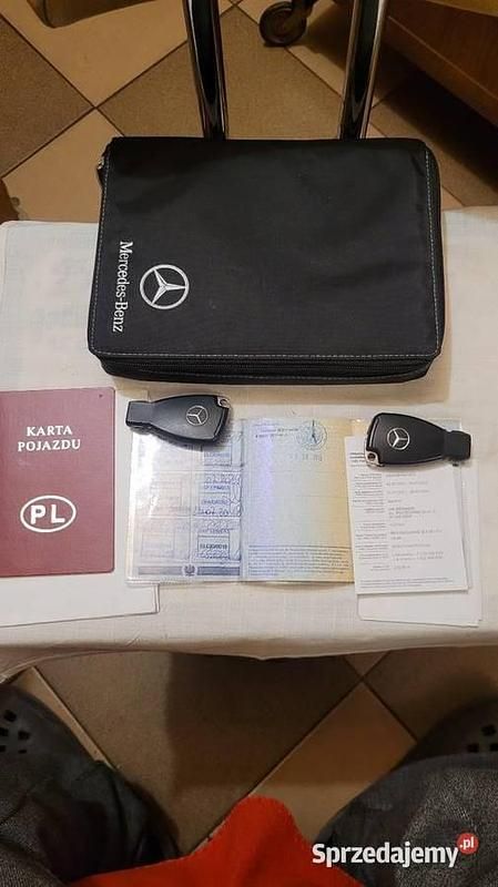 Używany Mercedes 200 2006 Czarny Kabriolet