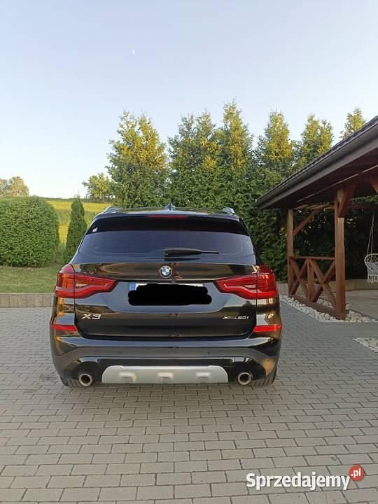 Czarny Używany 2019 BMW X3 Luxury Line SUV | 96 800 zł (Uczciwa cena) - Obraz 1/4