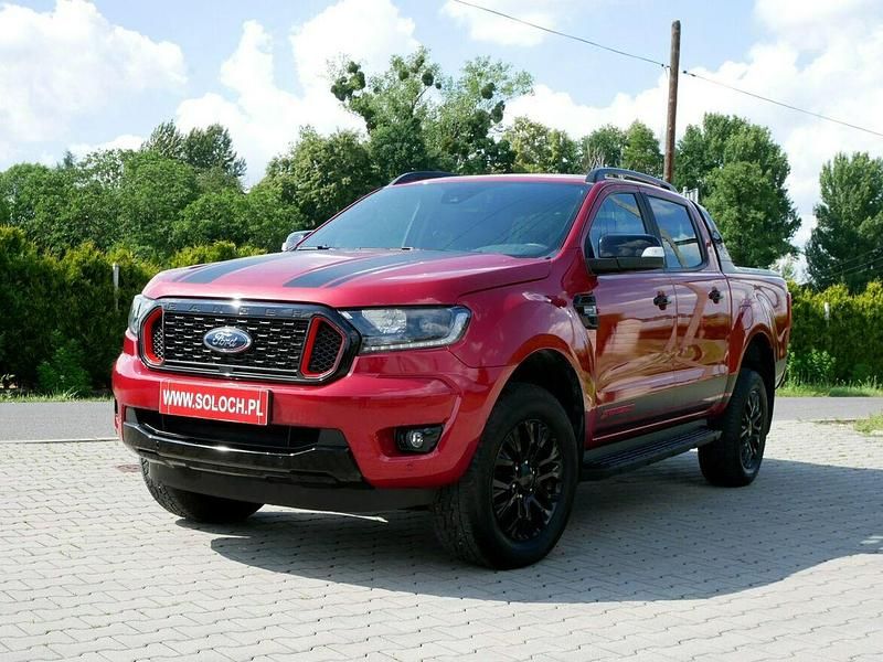 Czerwony Używany 2022 Ford Ranger Pickup | 165 000 zł (Uczciwa cena) - Obraz 1/4