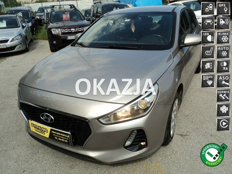 Beżowy Używany 2017 Hyundai i30 Kombi | 35 000 zł (Uczciwa cena) - Obraz 1/4