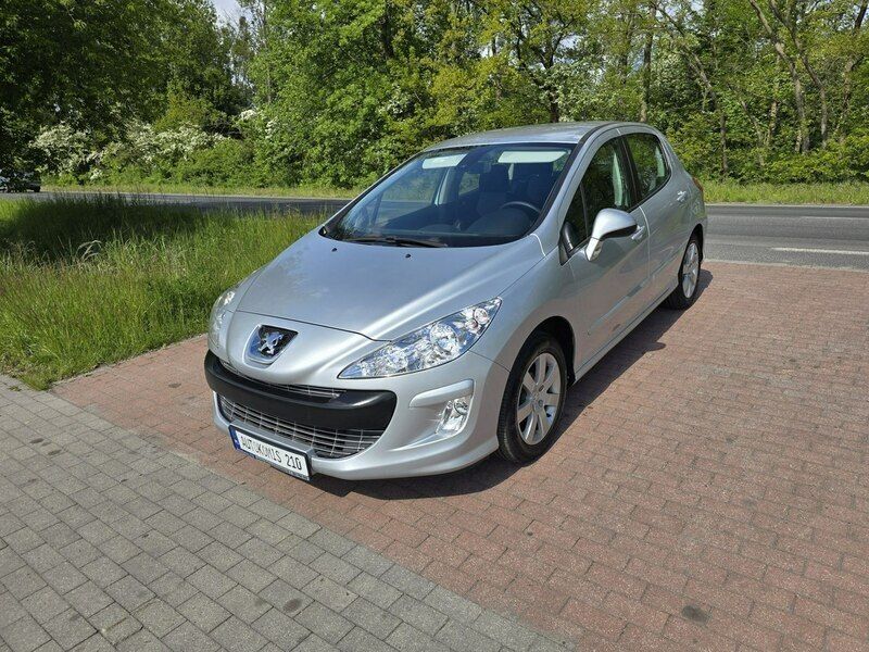 Srebrny Używany 2009 Peugeot 308 Hatchback | 14 900 zł (Uczciwa cena) - Obraz 1/4