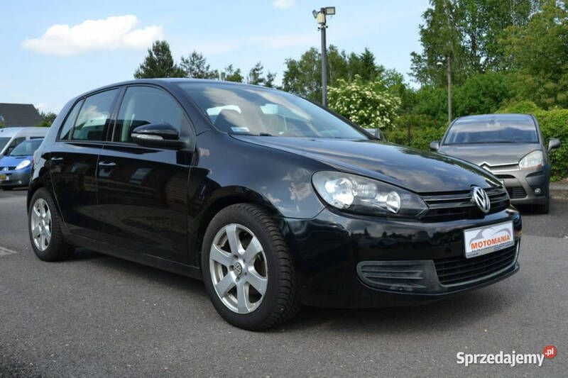 Czarny Używany 2009 VW Golf VI Hatchback | 16 900 zł (Dobra cena) - Obraz 1/4
