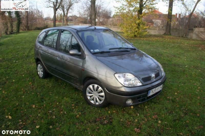 Szary (metalik, perła) Używany 2002 Renault Scénic Minivan | 4100 zł - Obraz 1/4