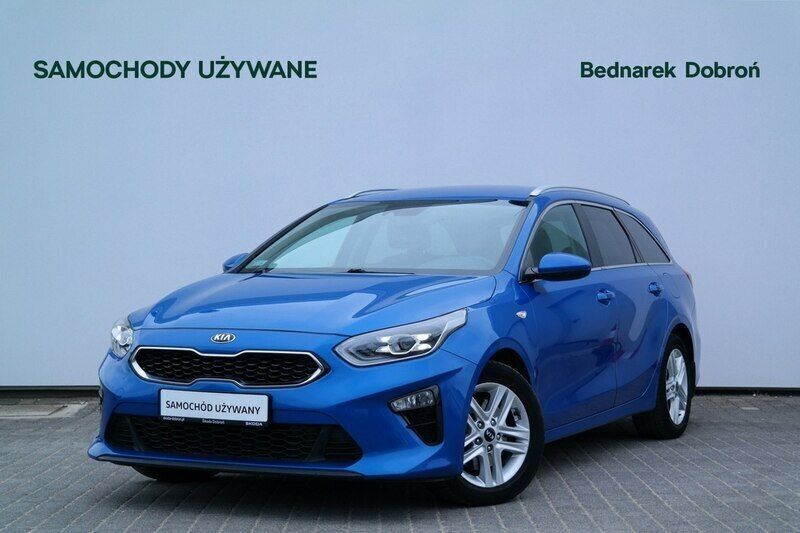 Niebieski (metalik) Używany 2021 Kia Ceed 2 Kombi | 59 900 zł (Uczciwa cena) - Obraz 1/4
