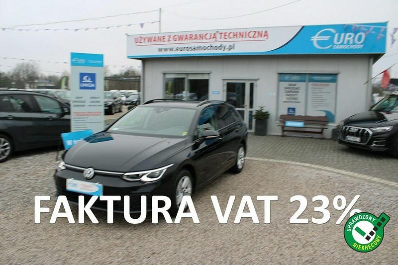 Czarny Używany 2021 VW Golf VIII Life Kombi | 79 800 zł (Uczciwa cena) - Obraz 1/4