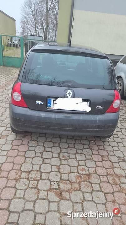 Używany Renault Clio II 2003 Czarny Sedan/Limuzyna
