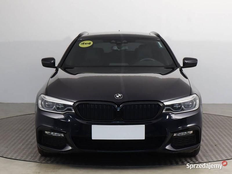 Czarny Używany 2018 BMW 530 Kombi | 112 999 zł (Uczciwa cena) - Obraz 1/4