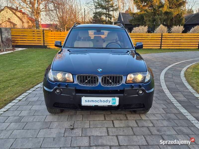 Niebieski Używany 2004 BMW X3 SUV | 24 800 zł (Uczciwa cena) - Obraz 1/4