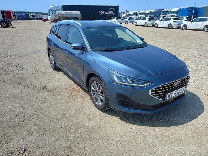 Niebieski Używany 2022 Ford Focus Kombi | 52 029 zł (Dobra cena) - Obraz 1/4