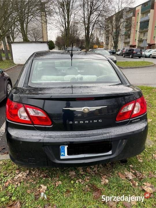 Czarny Używany 2009 Chrysler Sebring Limited Sedan/Limuzyna | 12 000 zł - Obraz 1/4