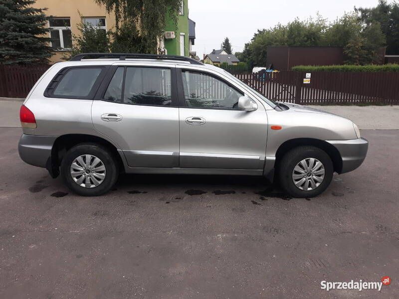 Używany Hyundai Santa Fe 2005 Srebrny SUV