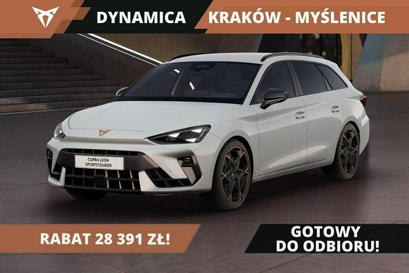 Szary (metalik) Używany 2023 Cupra Leon Sedan/Limuzyna | 207 461 zł - Obraz 1/4