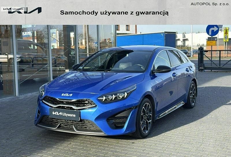 Niebieski Używany 2022 Kia ProCeed GT-Line Hatchback | 74 900 zł (Dobra cena) - Obraz 1/4