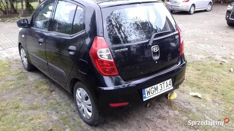 Używany Hyundai i10 69 KM (50 kW) 2012 Czarny Hatchback