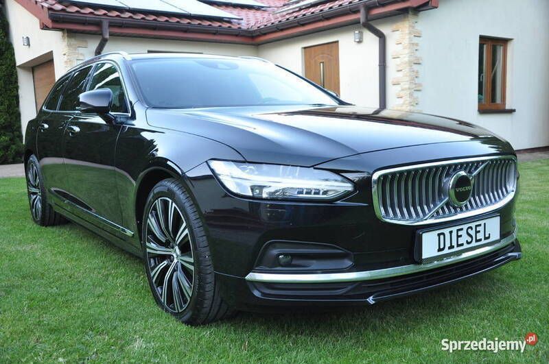 Czarny Używany 2021 Volvo V90 Kombi | 111 900 zł (Uczciwa cena) - Obraz 1/4
