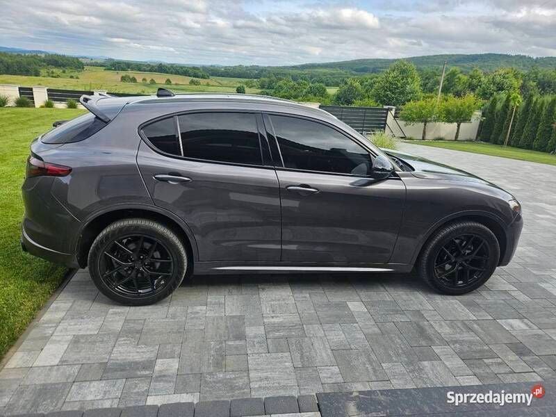 Grafitowy Używany 2018 Alfa Romeo Stelvio SUV | 94 600 zł (Dość drogi) - Obraz 1/4