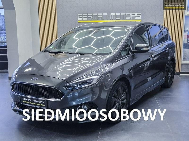Szary (metalik) Używany 2020 Ford S-MAX S Sedan/Limuzyna | 84 900 zł (Dość drogi) - Obraz 1/4