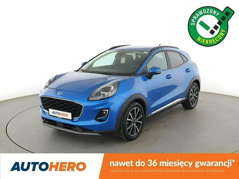 Niebieski Używany 2020 Ford Puma Gen-E SUV | 57 100 zł (Dobra cena) - Obraz 1/3