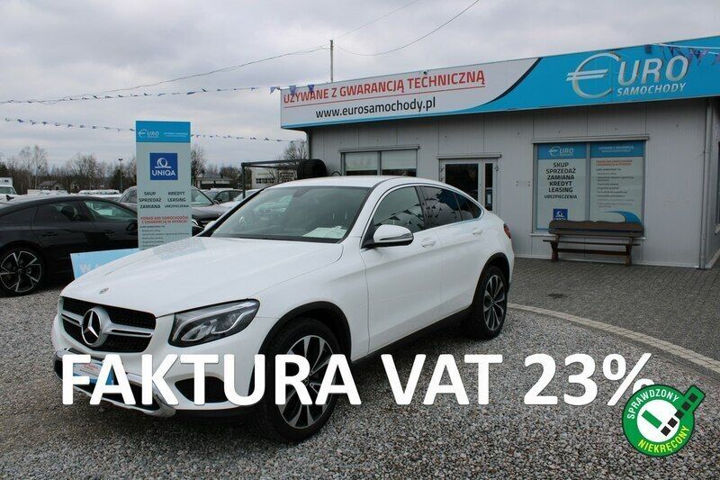Biały Używany 2018 Mercedes GLC220 SUV | 120 243 zł - Obraz 1/4
