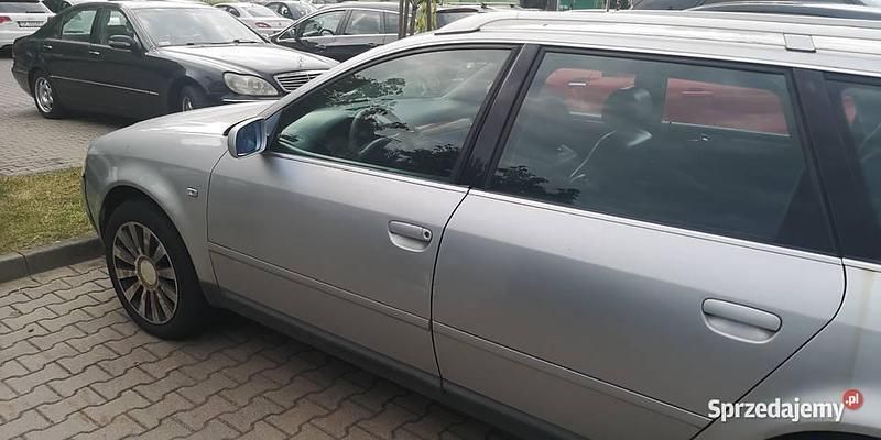 Srebrny Używany 1999 Audi A6 Kombi | 5000 zł (Dobra cena) - Obraz 1/4