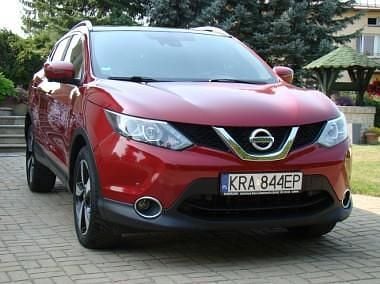 Bordowy Używany 2017 Nissan Qashqai SUV | 54 900 zł (Uczciwa cena) - Obraz 1/4