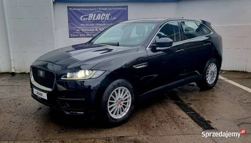 Czarny Używany 2018 Jaguar F-Pace SUV | 97 900 zł (Uczciwa cena) - Obraz 1/4